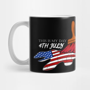 America Shirt 4th of July Patriotic T-shirt holiday Mug